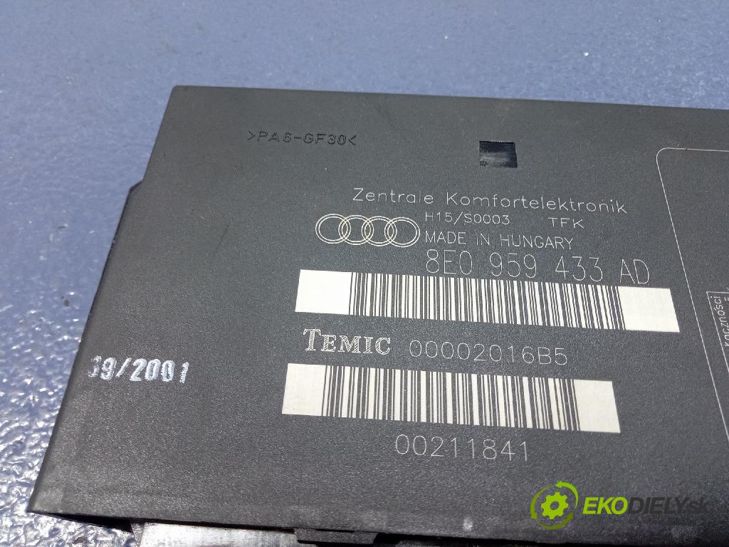 Audi A4 2001 riadiaca jednotka Komfortu 8E0959433AD