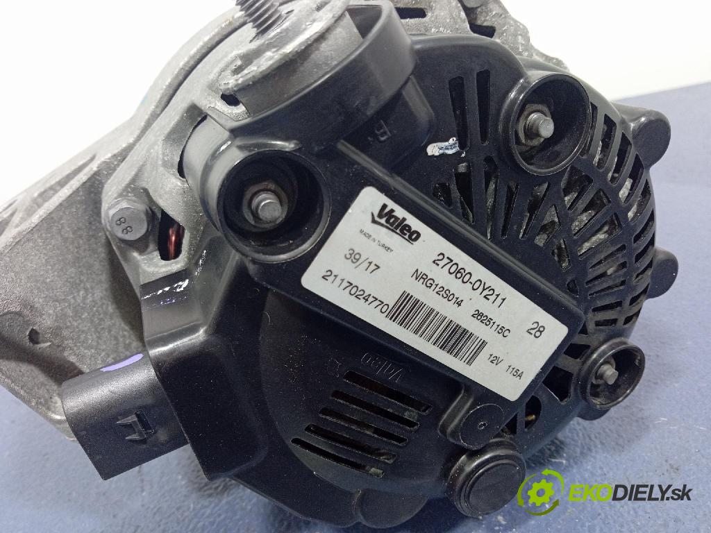 Toyota C-hr 2017 Alternator 27060-0Y211