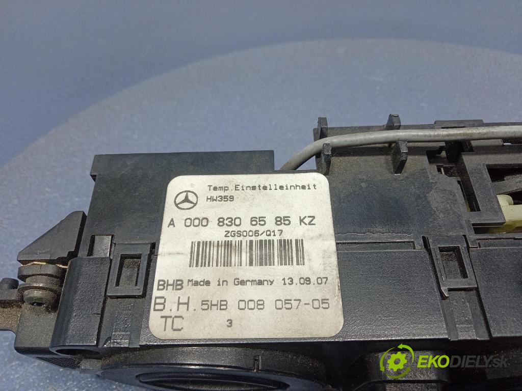 Mercedes Sprinter 2000 prepínač Klimatizácia: Prúd vzduchu: A0008306585