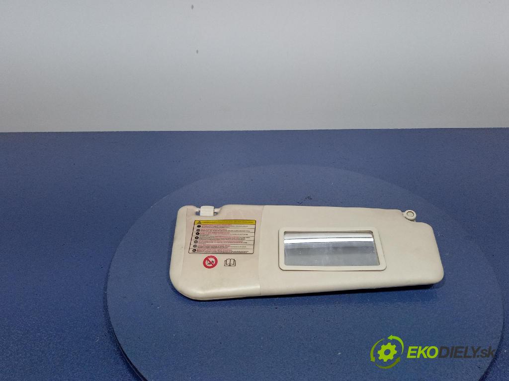 Fiat Punto 2009 kryt slnečná clona