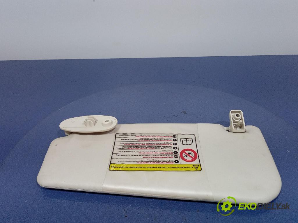 Fiat Punto 2009 kryt slnečná clona