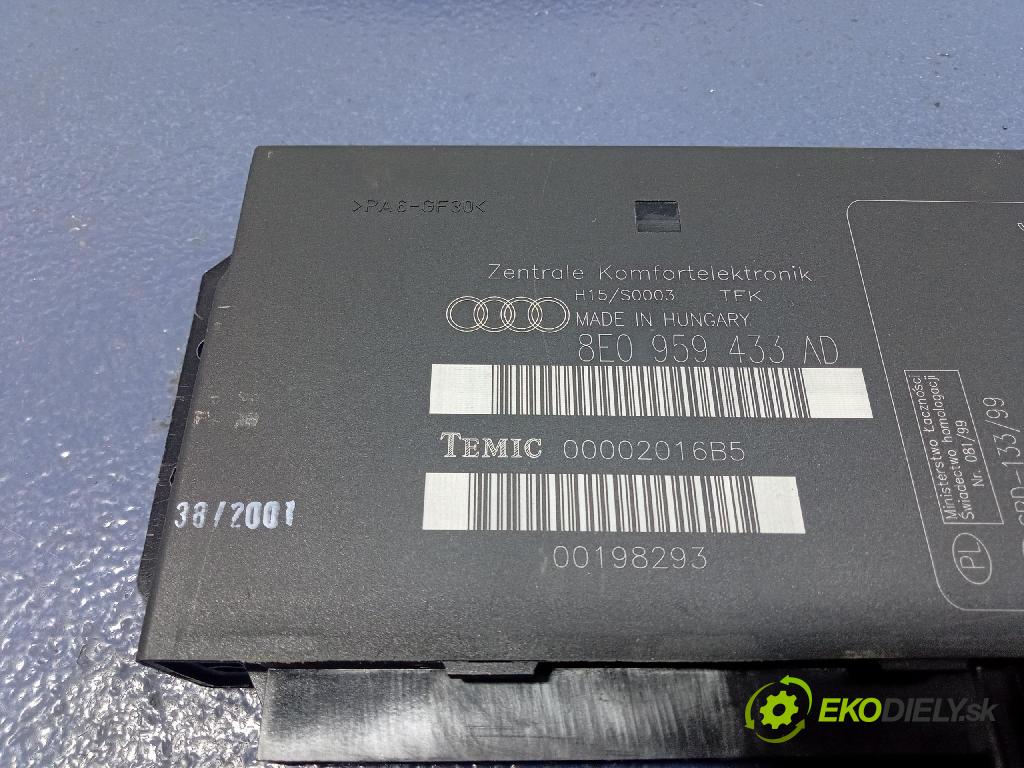 Audi A4 2001 riadiaca jednotka Komfortu 8E0959433AD