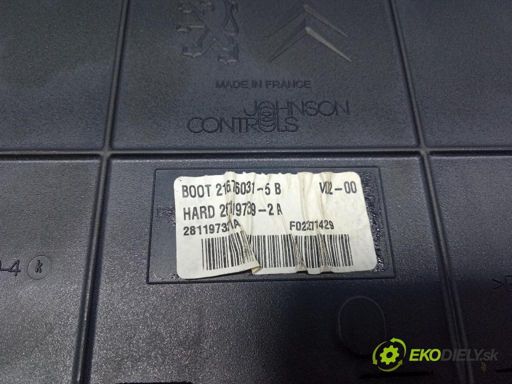 Peugeot 407 2007 skrinka Poistky: 9663510580