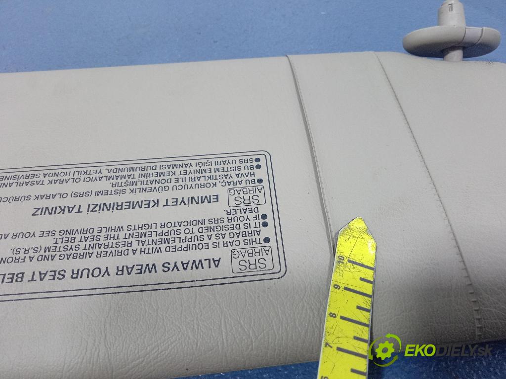 Honda Civic 2002 kryt slnečná clona
