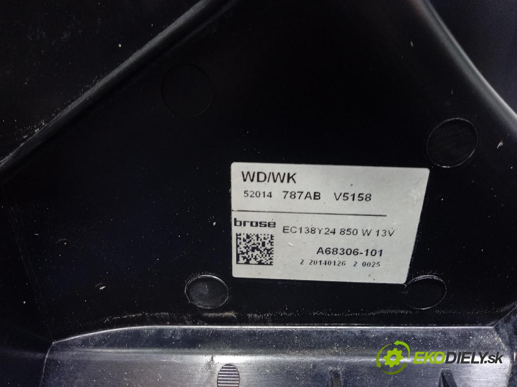 Jeep Grand Cherokee 2014 Ventilátor Chladič: 52014787AB