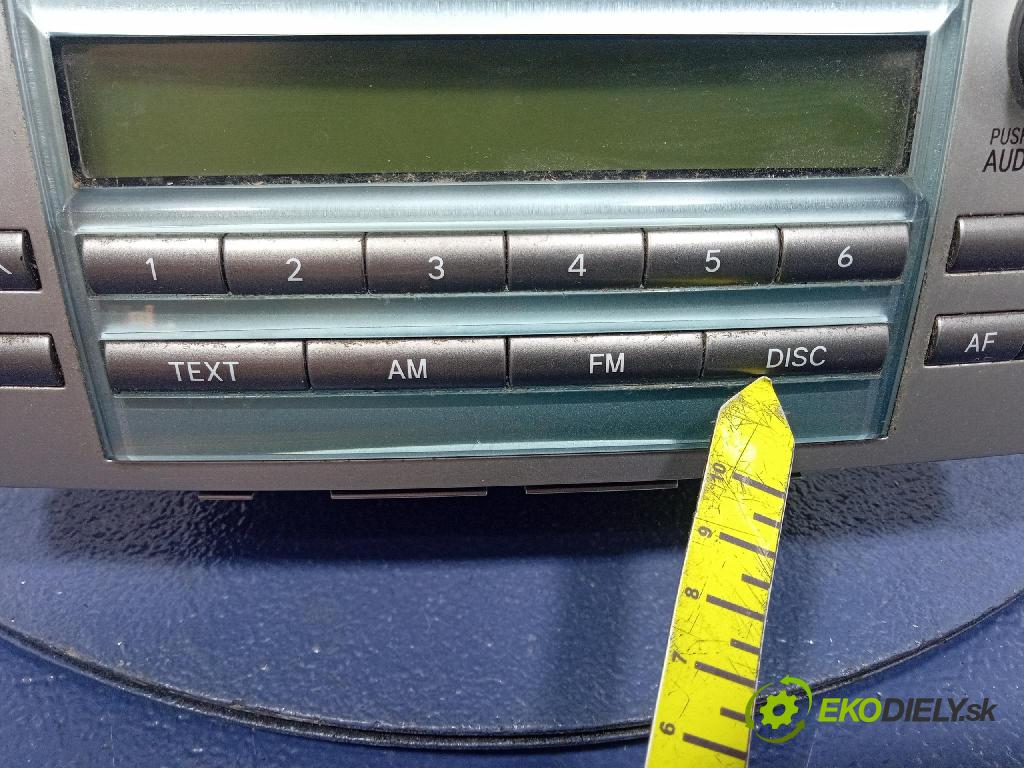 Toyota Corolla verso 2008 Radio I Navigácia: 86120-0F030