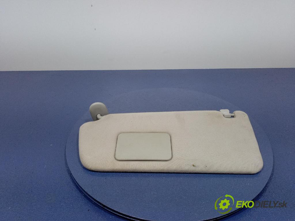 Toyota Corolla verso 2008 kryt slnečná clona