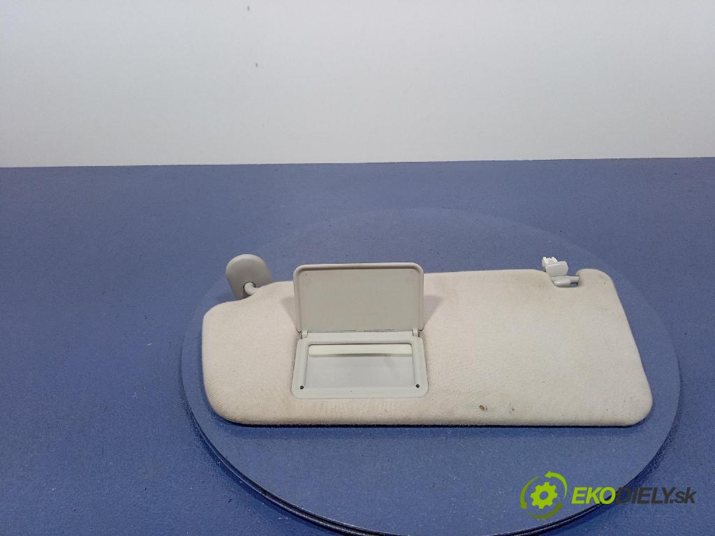 Toyota Corolla verso 2008 kryt slnečná clona
