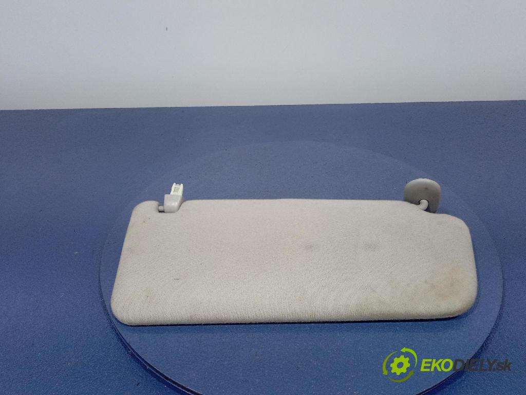 Toyota Corolla verso 2008 kryt slnečná clona