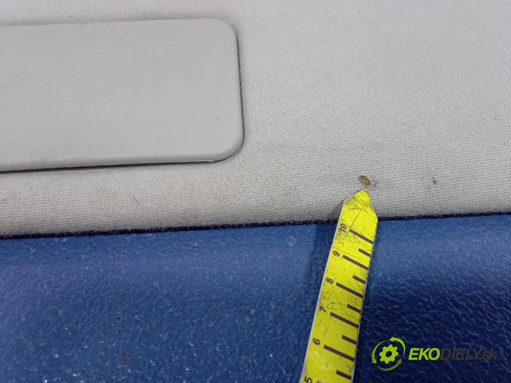 Toyota Corolla verso 2008 kryt slnečná clona