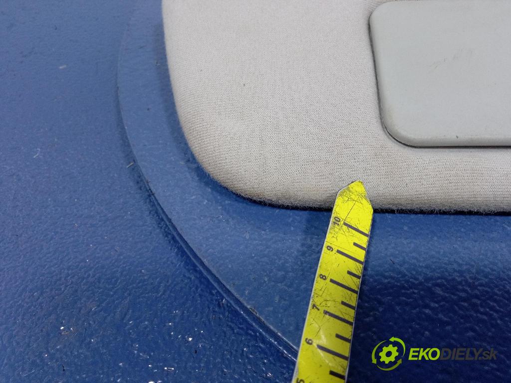 Toyota Corolla verso 2008 kryt slnečná clona