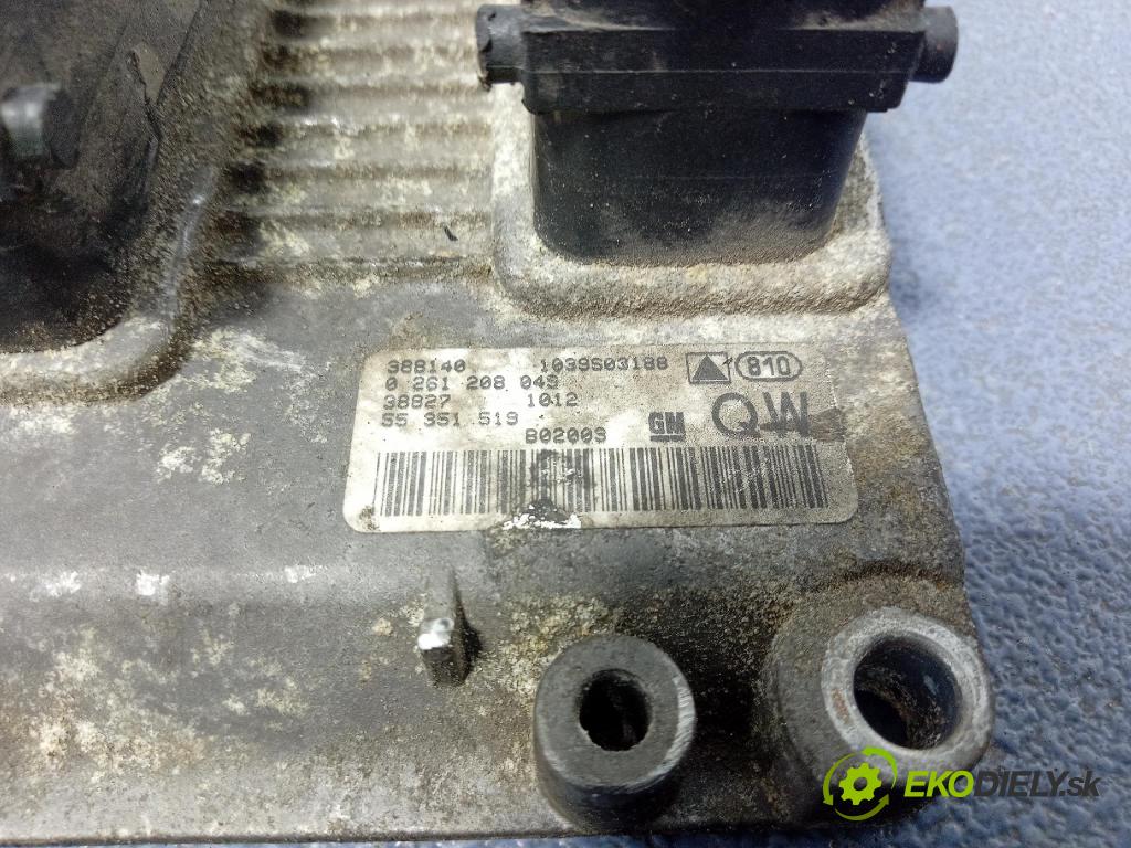 Opel Vectra-c-cc 2003 riadiaca jednotka Motor: 55351519