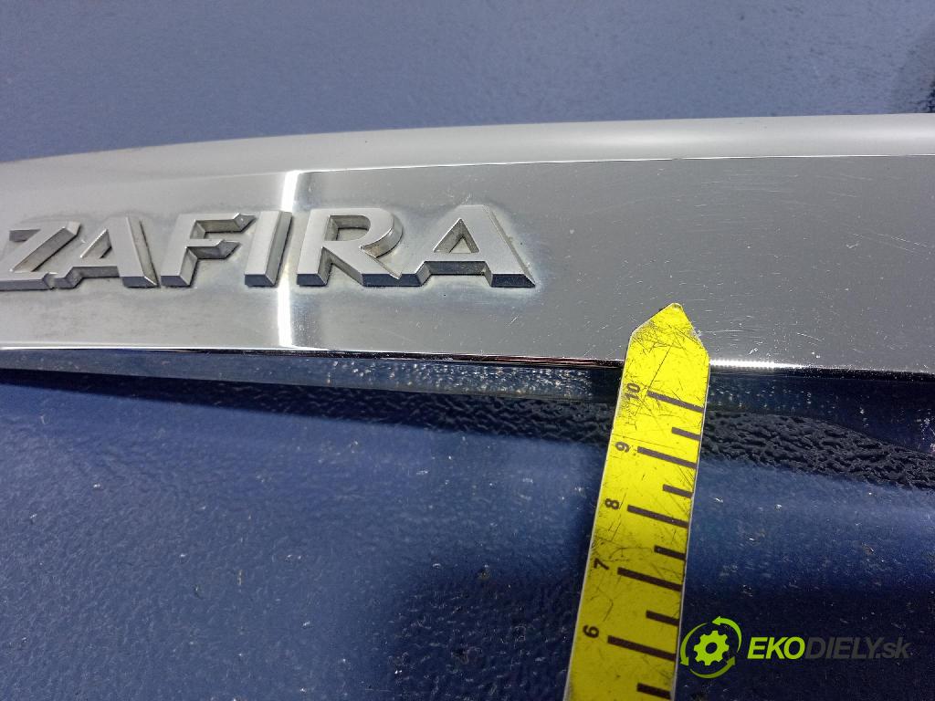 Opel Zafira 2006 lišta Dekoratívne: 13137862