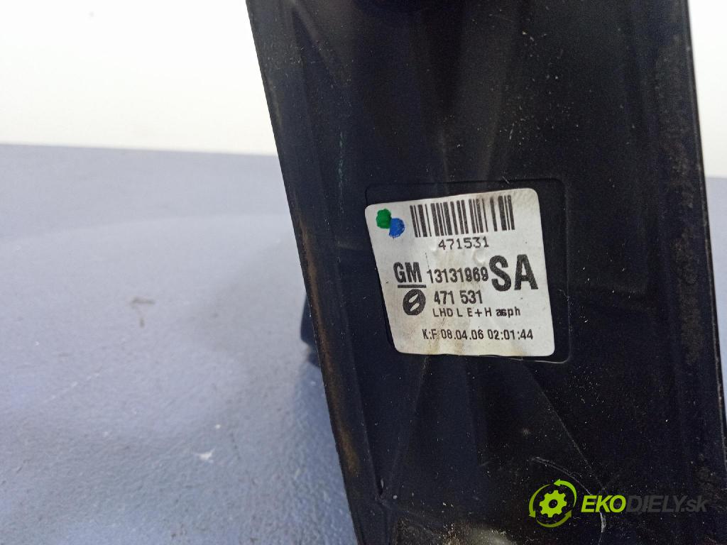 Opel Zafira 2006 zrkadlo Vľavo: 13131969