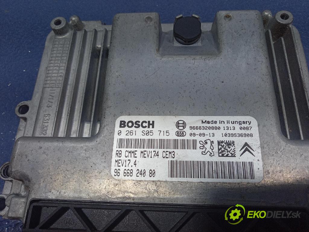 Citroen Berlingo 2010 riadiaca jednotka Motor: 9666824080