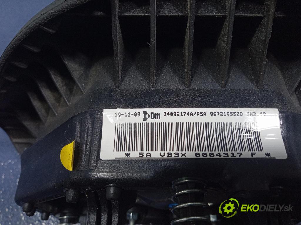 Citroen Berlingo 2010 Airbag: Řidiči: x 96721955ZD