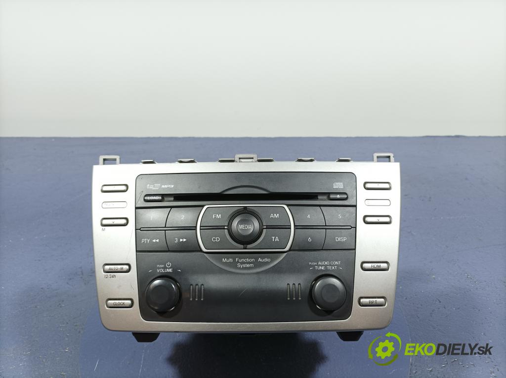 Mazda 6 2007 Radio I Navigácia: GS1F669RXA