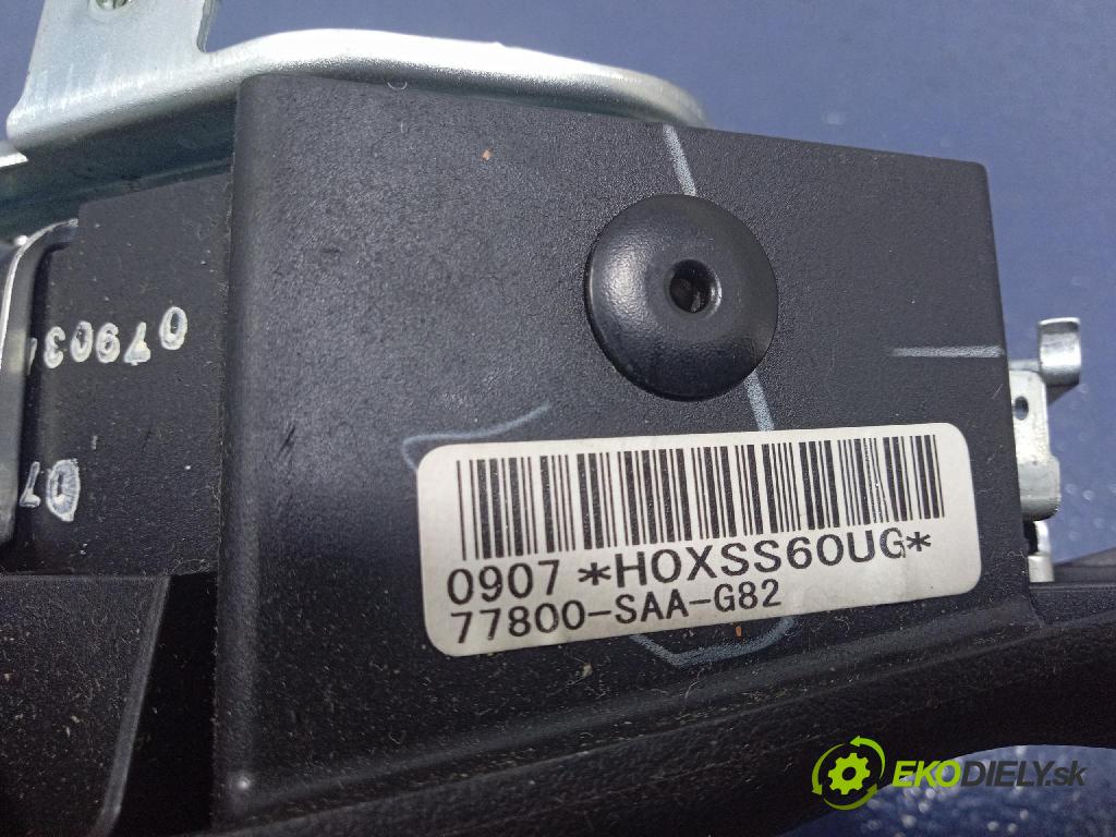 Honda Jazz 2007 Airbag: Řidiči: x 77800-SAA-G82