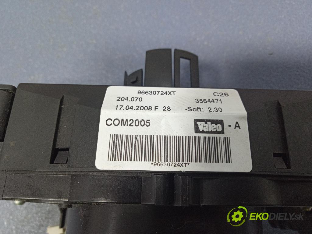 Peugeot 207 2008 prepínač Komplex: 96630724XT