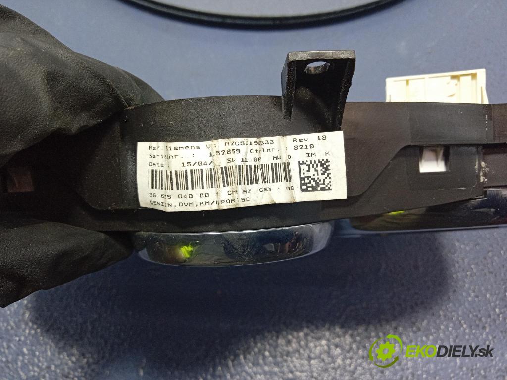 Peugeot 207 2008 riadiaca jednotka Motor: 9665291180