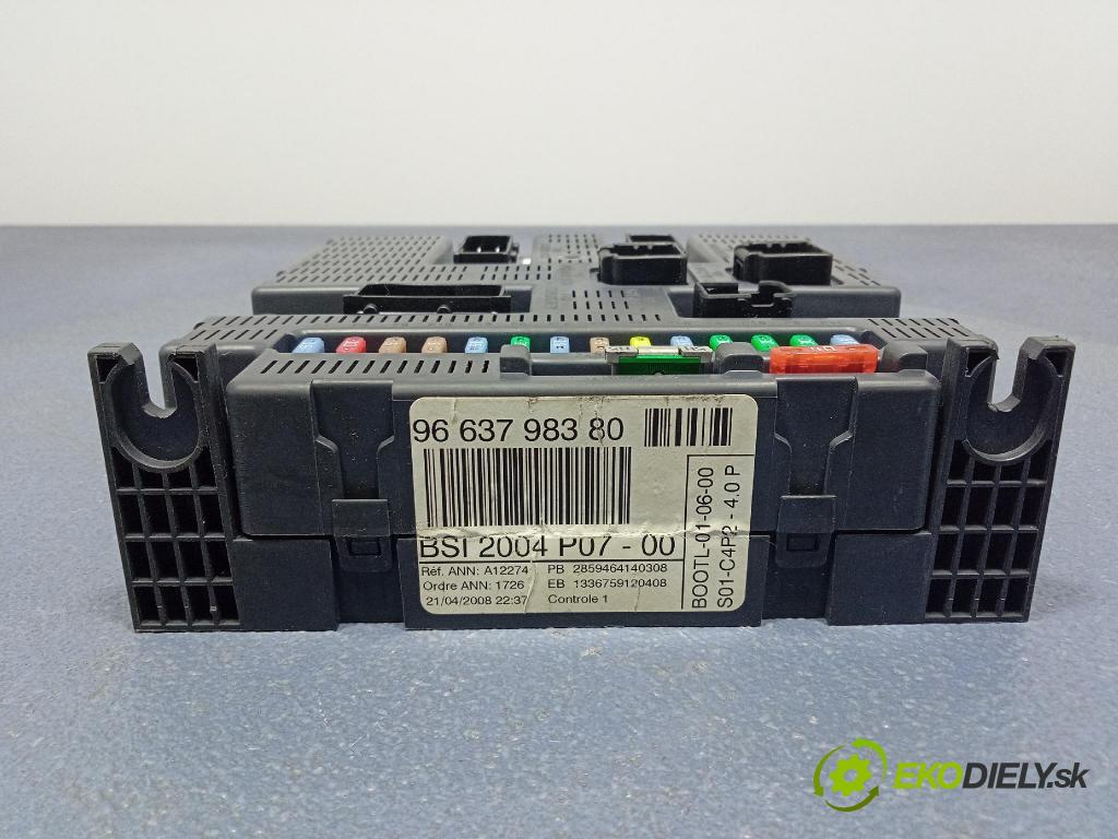Peugeot 207 2008 riadiaca jednotka Motor: 9665291180