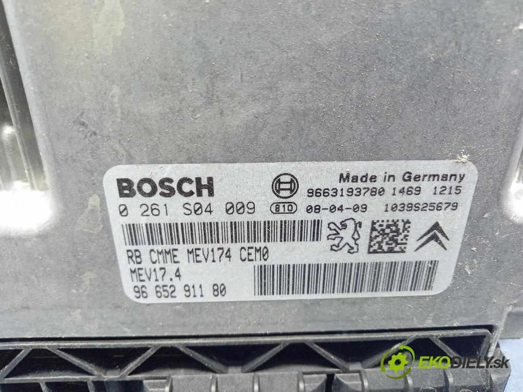 Peugeot 207 2008 riadiaca jednotka Motor: 9665291180