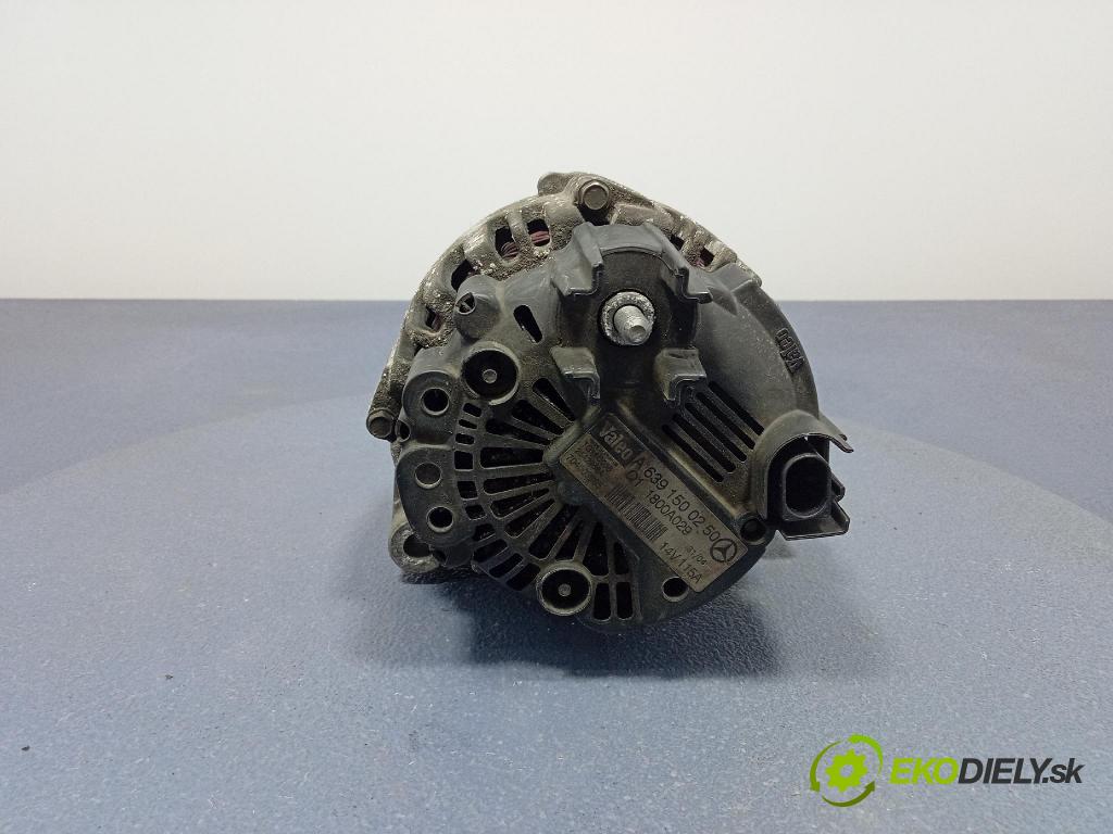 Smart Forfour 2004 Alternator A6391500250