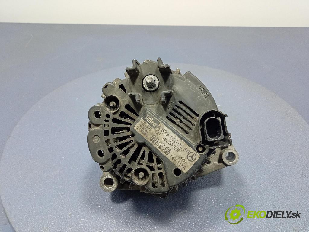 Smart Forfour 2004 Alternator A6391500250
