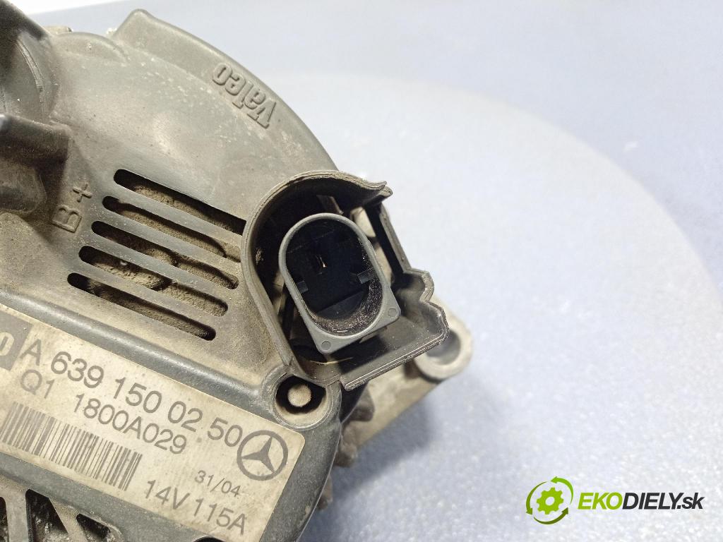 Smart Forfour 2004 Alternator A6391500250