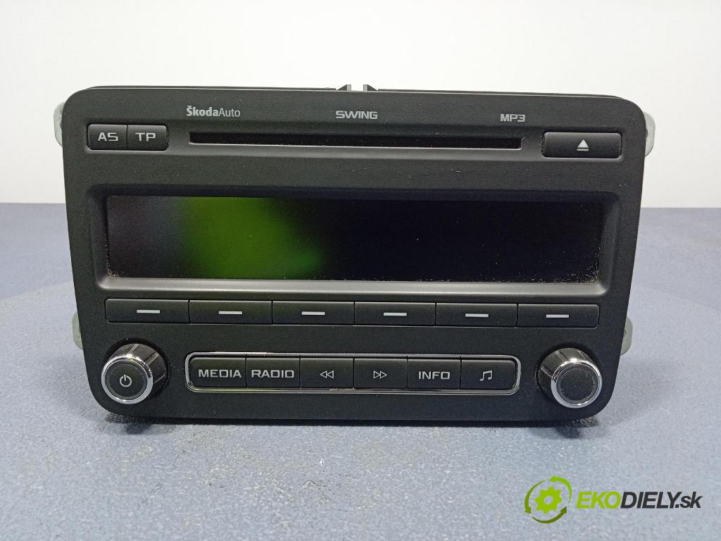 Skoda Fabia 2010 Radio I Navigácia: 5J0035161C