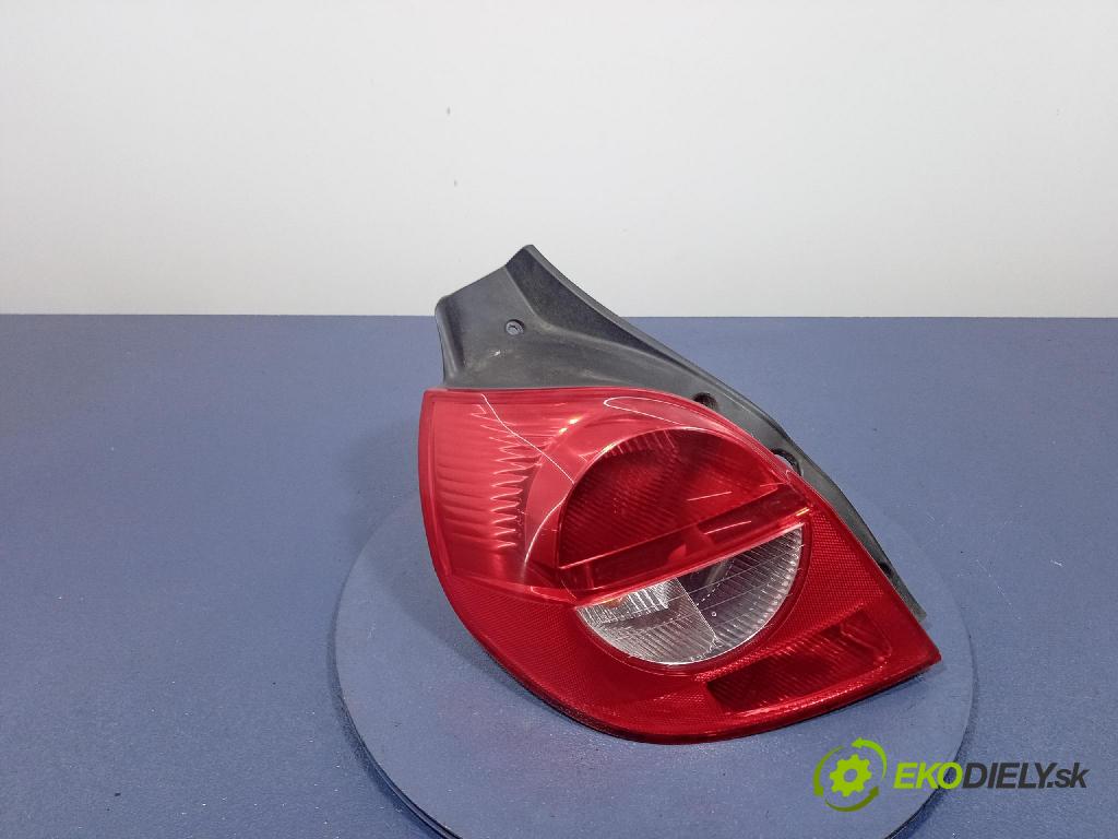 Renault Clio 2008 svetlo / reflektor zad ľavá Vonkajsia: 89035079