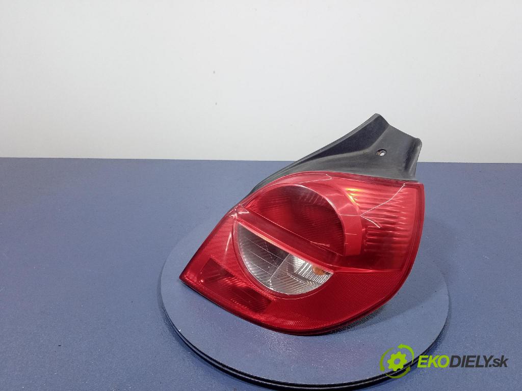 Renault Clio 2008 svetlo / reflektor zad Prava: Vonkajsia: 89035080