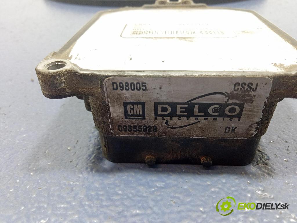 Opel Astra 1998 riadiaca jednotka Motor: 09355929