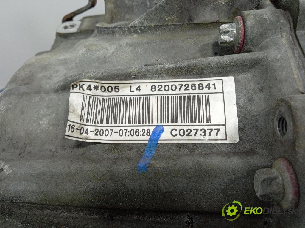 Renault Espace 2007 prevodovka Manualna PK4 005