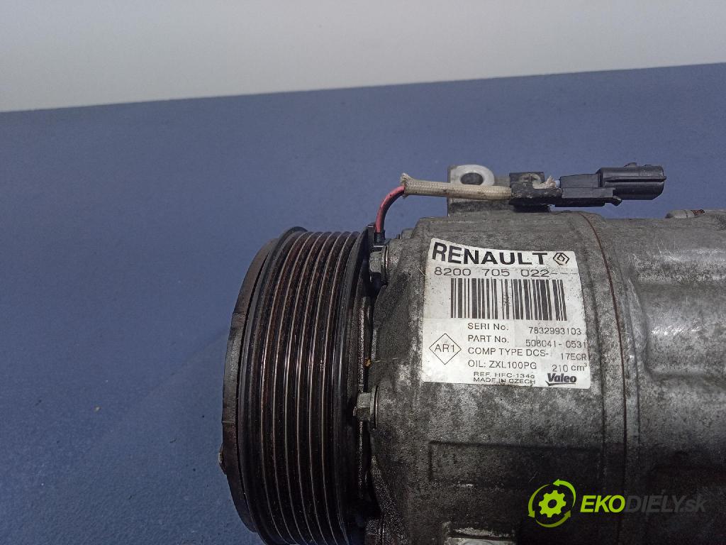 Renault Espace 2007 Kompresor: Klimatizácia: 8200705022