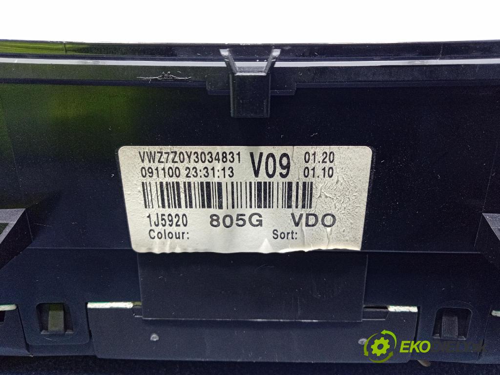 Vw Bora 2001 prístrojovka/ budíky 1J5920805G