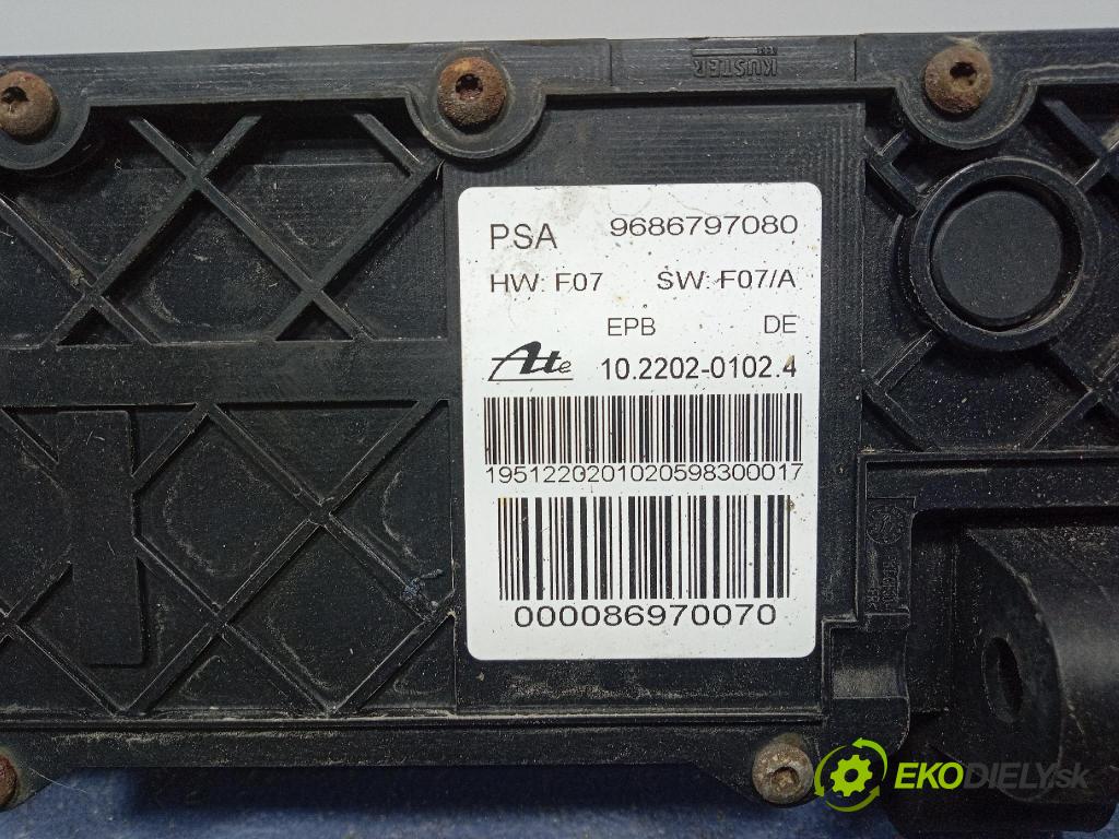 Citroen C5 2008 Páka: Brzda: Ručná: 9686797080