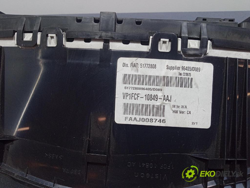 Fiat Stilo 2005 prístrojovka/ budíky 51772808