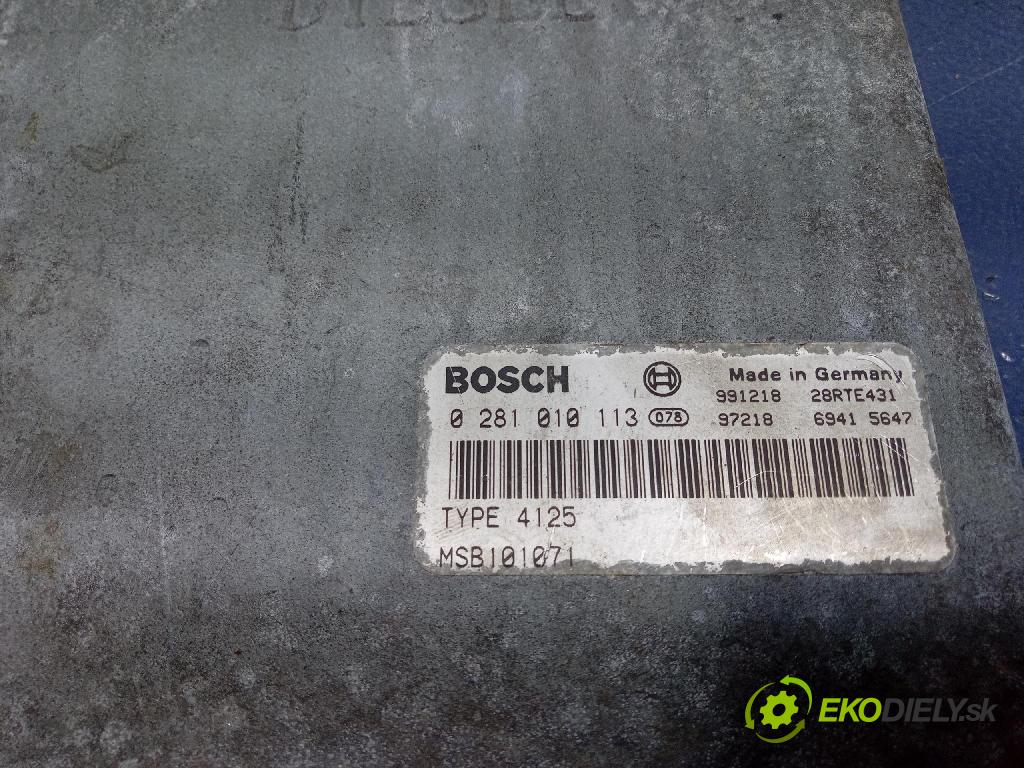 Land Rover Freelander 2000 riadiaca jednotka Motor: MSB101071