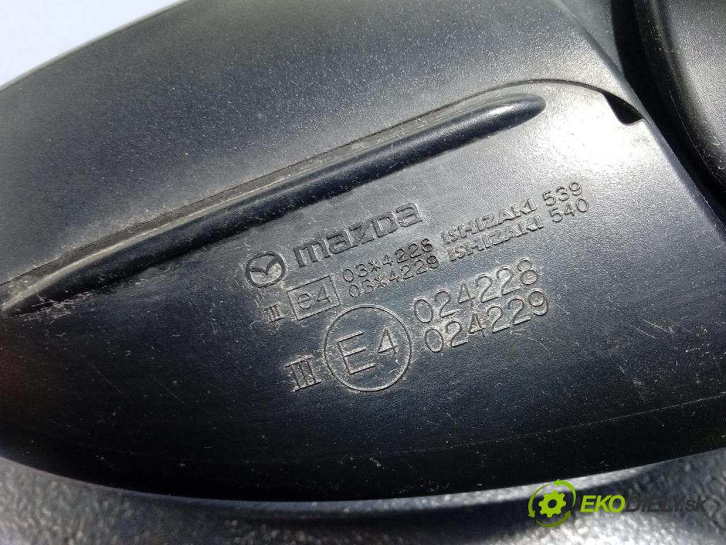 Mazda 3 2015 zrkadlo Vľavo: