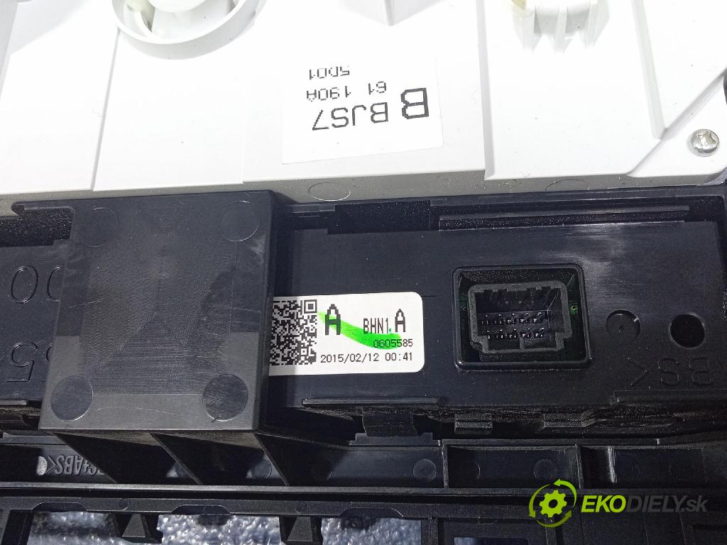 Mazda 3 2015 prepínač Klimatizácia: Prúd vzduchu: BJS761190A