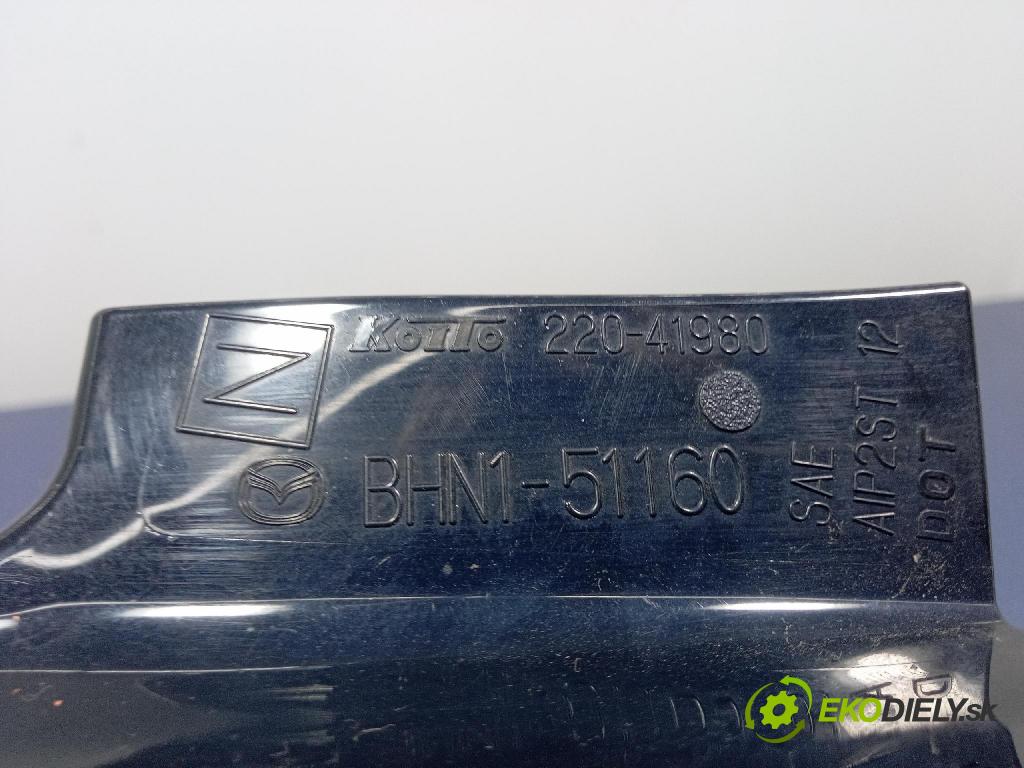 Mazda 3 2015 svetlo / reflektor zad ľavá Vonkajsia: BHN1-51160