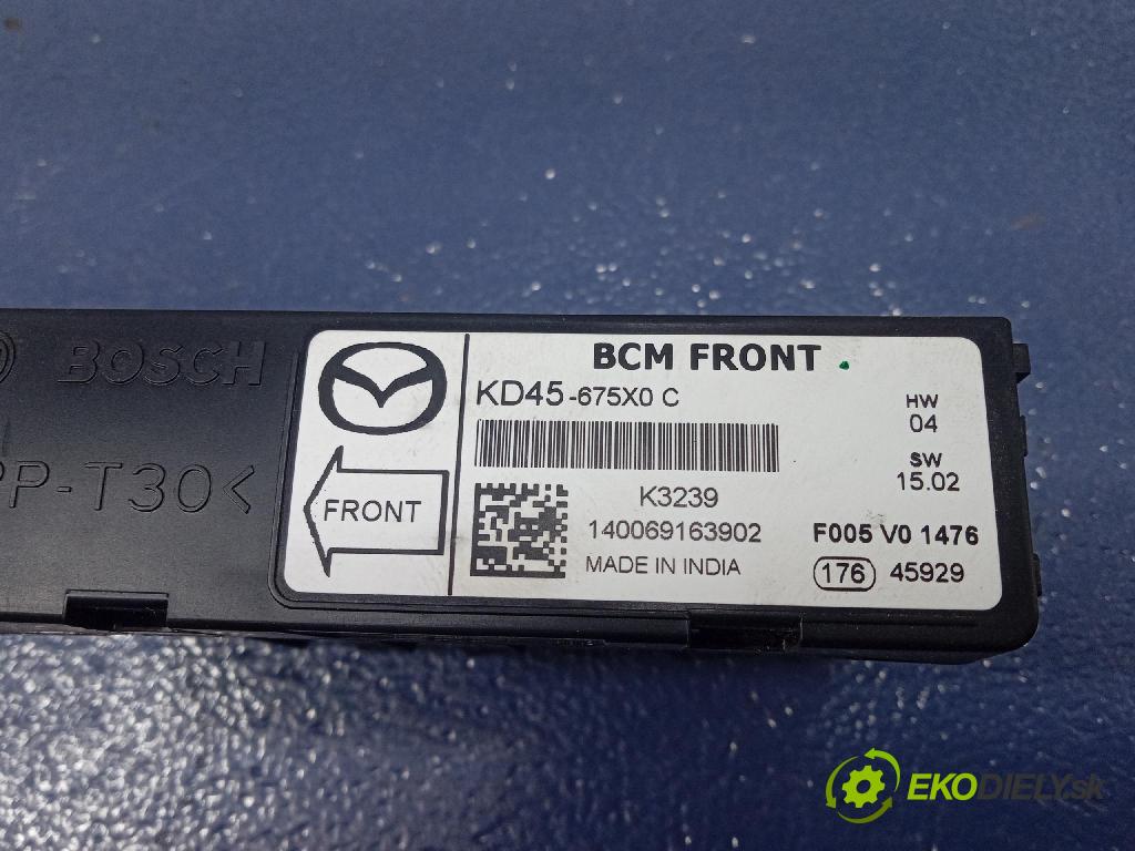 Mazda 3 2015 riadiaca jednotka Komfortu KD45-675X0C