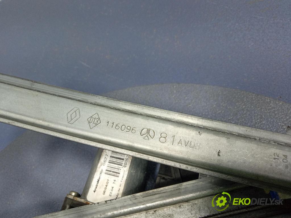 Renault Espace 2007 mechanizmus okna Okná: Predné v pravo: 116096