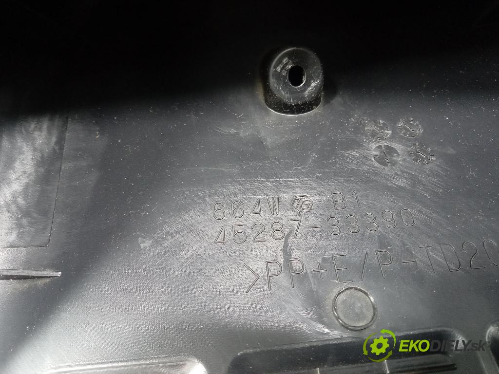 Toyota Camry 2020 kryt Plast: Interiéry: 45287-33390