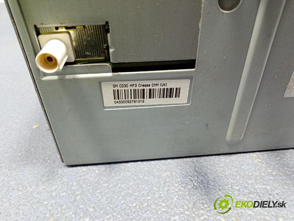 Opel Zafira 2006 Radio I Navigácia: 13251048