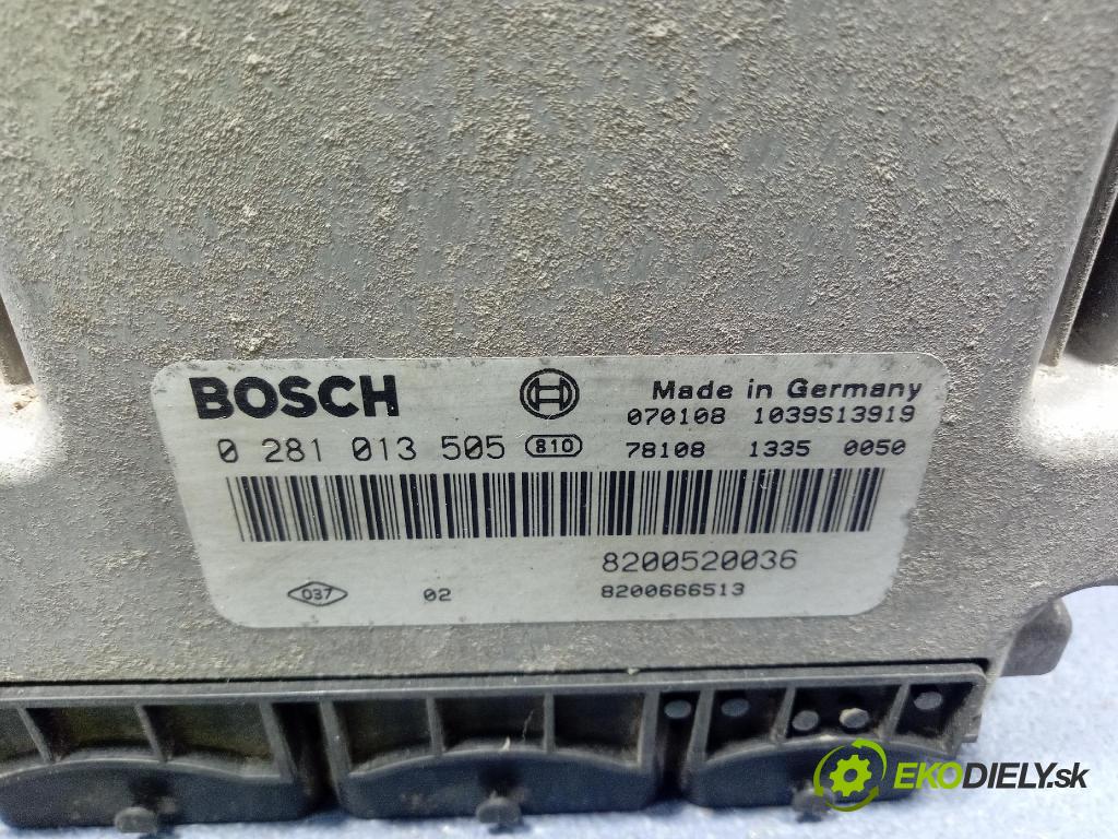 Renault Laguna 2007 riadiaca jednotka Motor: 8200520036
