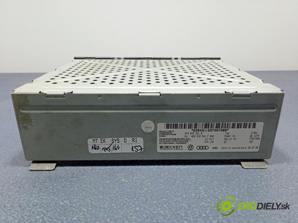 Audi A6 2005 Radio I Navigácia: 4F0035541B