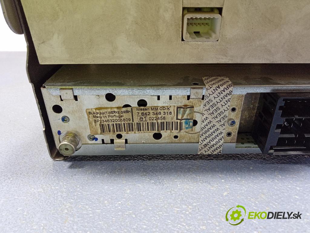 Nissan Micra 2003 Radio I Navigácia: 7642346318
