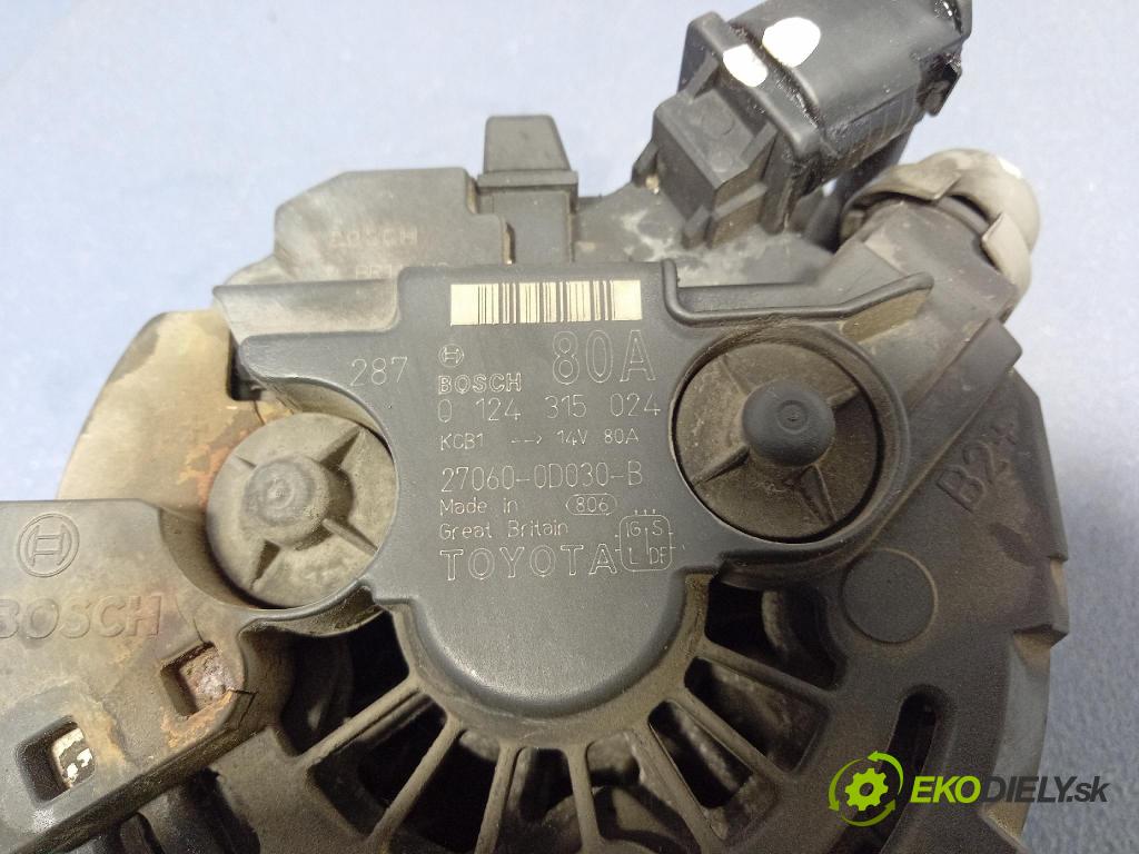 Toyota Corolla 2002 Alternator 27060-0D030-B